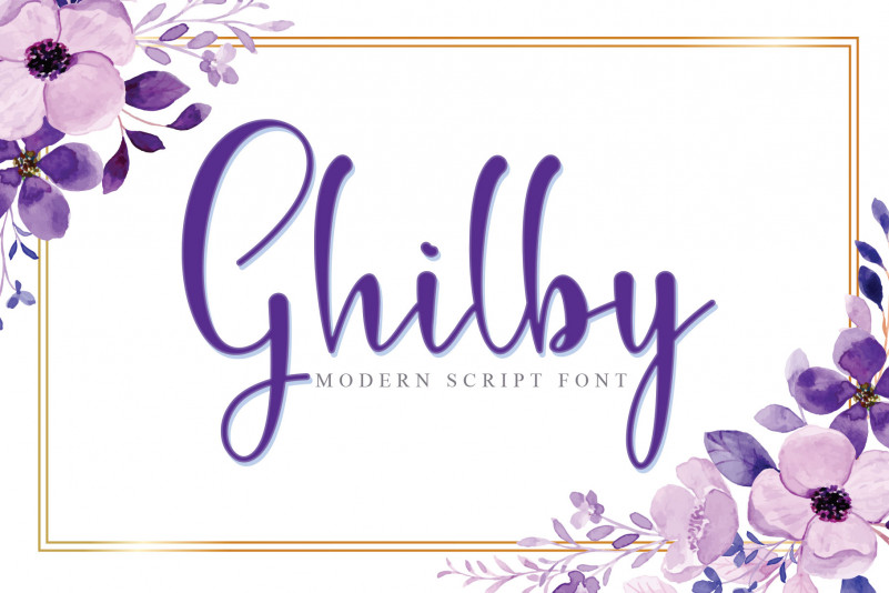 Ghilby Script Font