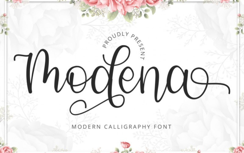 Modena Calligraphy Font