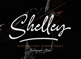 Shelley Handwritten Font