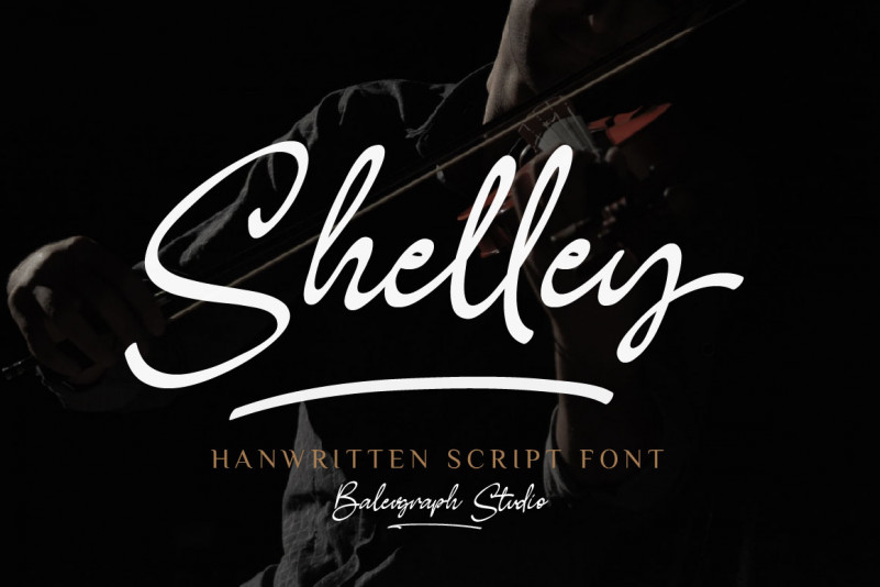 Shelley Handwritten Font