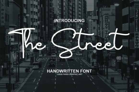 The Street Handwritten Font