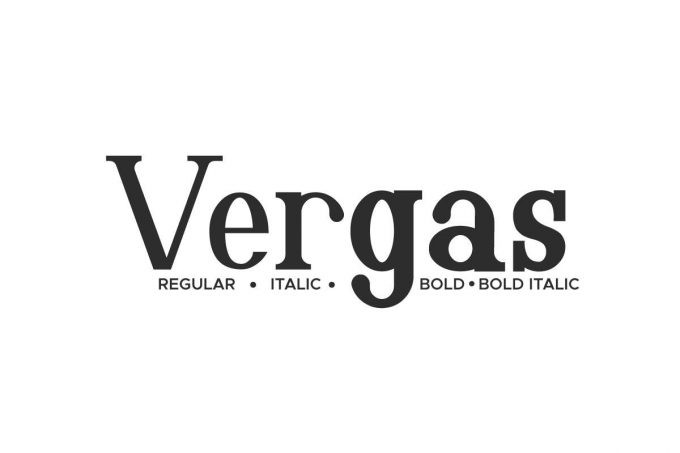 Vergas Serif Font