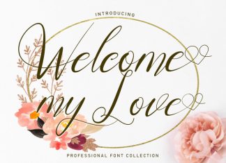 Welcome MyLove Script Font