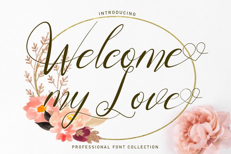 Welcome MyLove Script Font