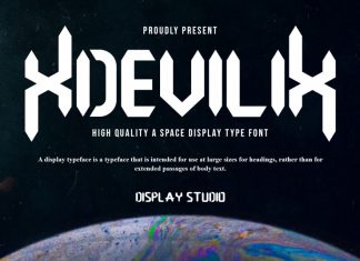 Xdevilix Display Font