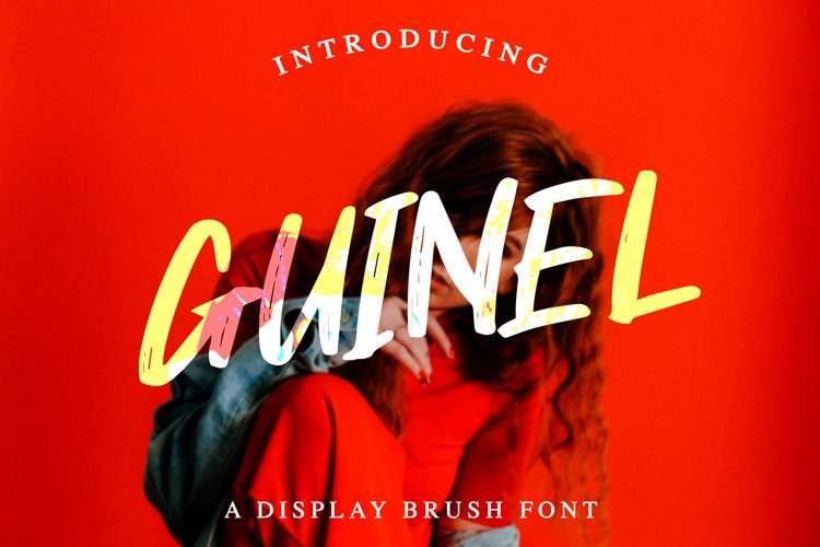 Guinel Brush Font