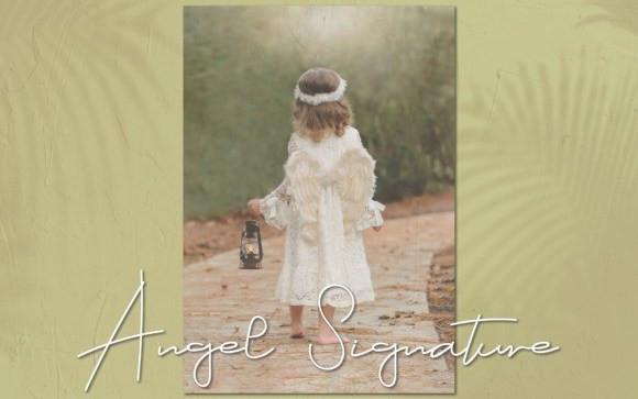 Angel Signature Script Font