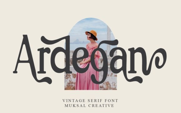 Ardegan Serif Font