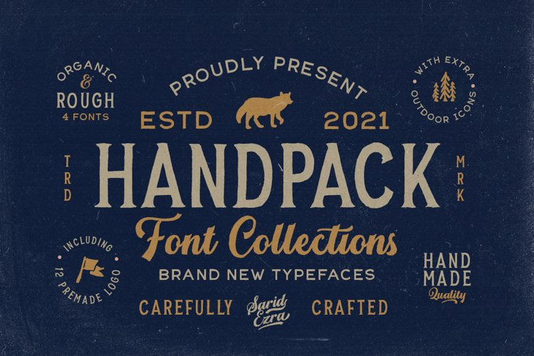 Handpack Script Font