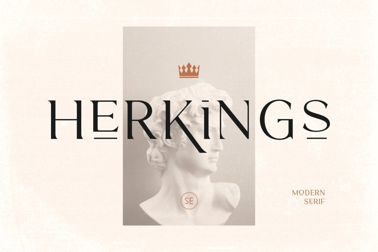 Herkings Serif Font