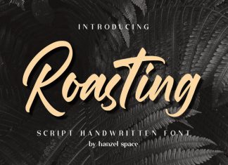 Roasting Bild Script Font