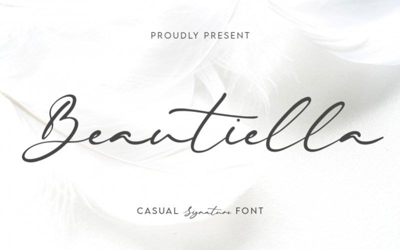 Beautiella Handwritten Font