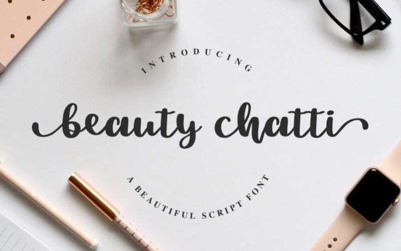 Beauty Chatti Script Font