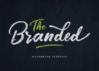 Branded Brush Font