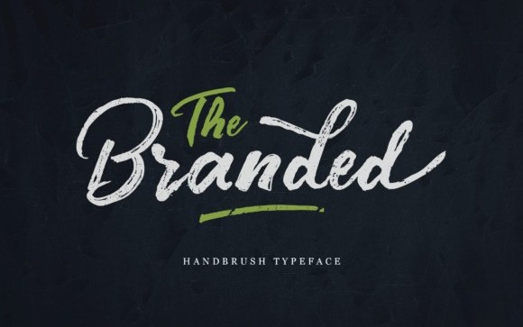 Branded Brush Font