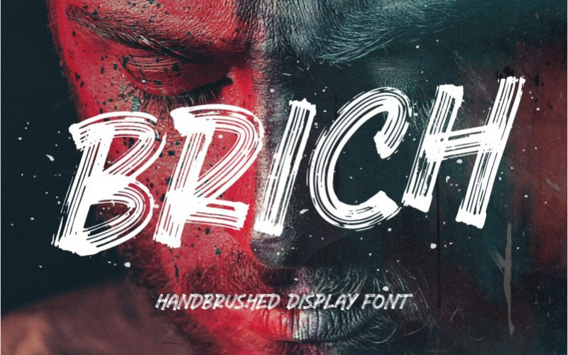 Brich Brush Font