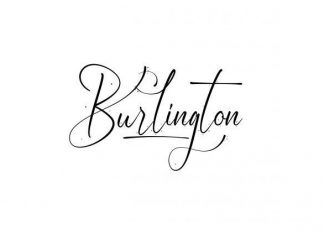 Burlington Script Font