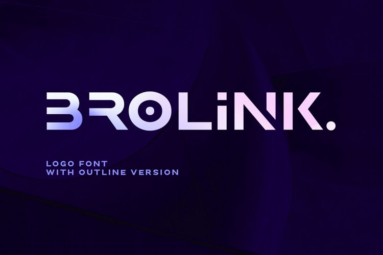 Brolink Display Font