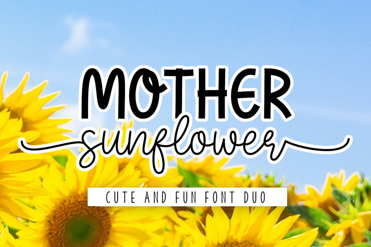 Mother Sunflower Script Font