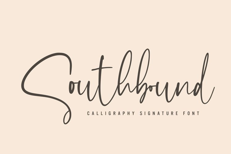 Southbound Handwritten Font - Demofont.com