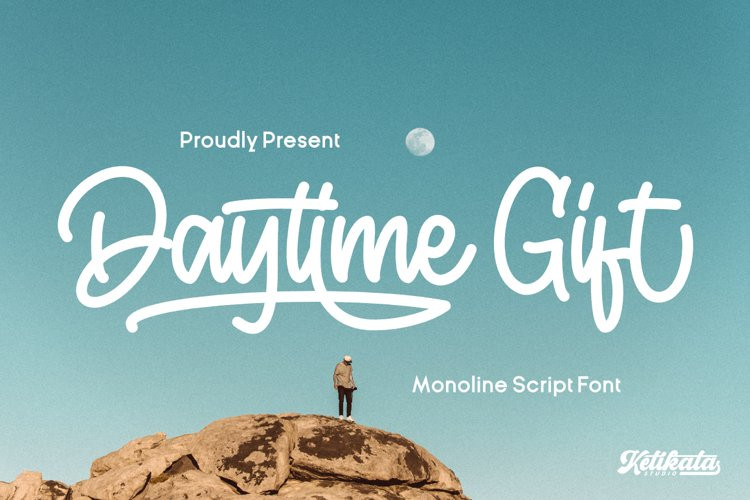 Daytime Gift Script Font