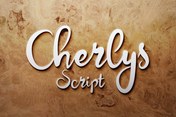 Cherlys Script Font