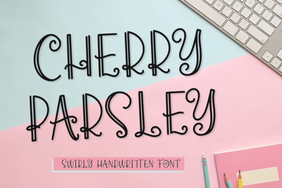 Cherry Parsley Display Font