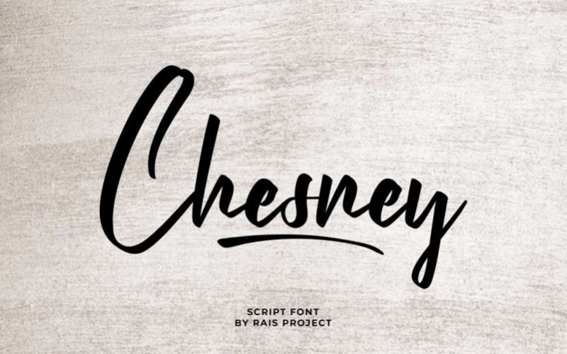 Chesney Script Font