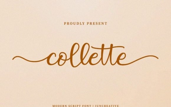 Collette Calligraphy Font