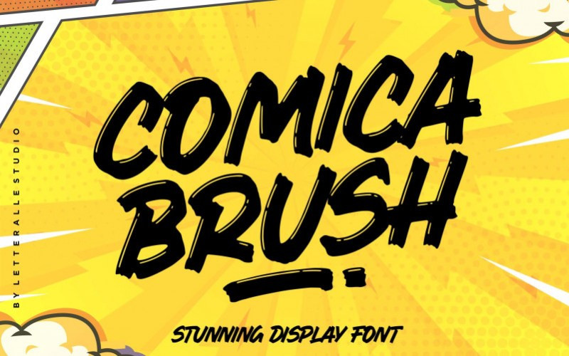 Comica Brush Font