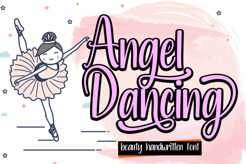 Angel Dancing Script Font