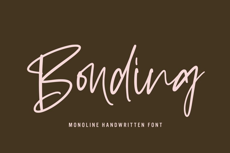 Bonding Script Font