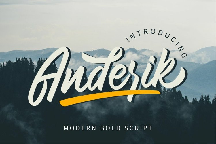 Anderik Script Font