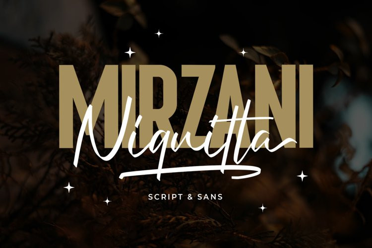 Niquitta Mirzani Script Font