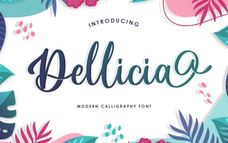 Dellicia Script Font