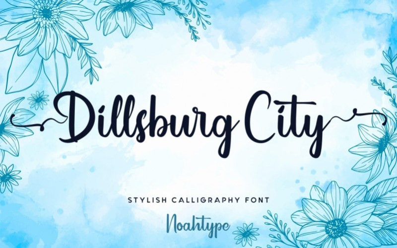 Dillsburg City Script Font