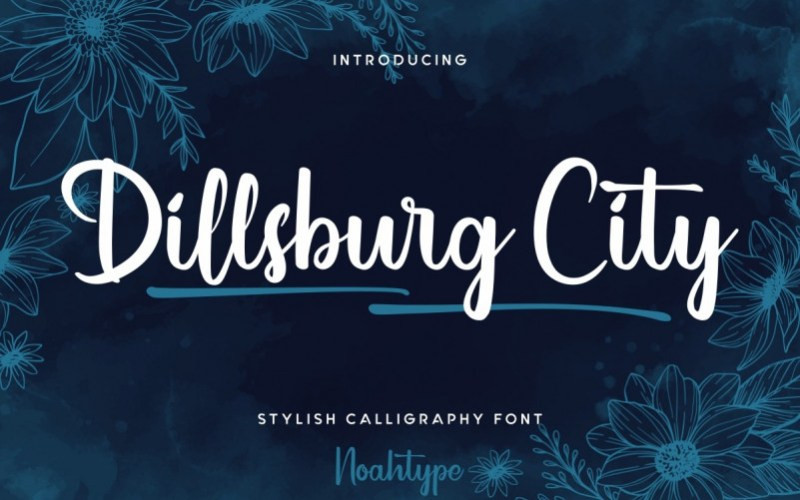 Dillsburg City Script Font