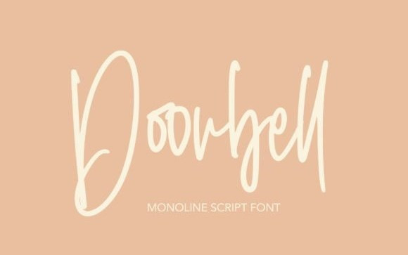 Doorbell Handwritten Font