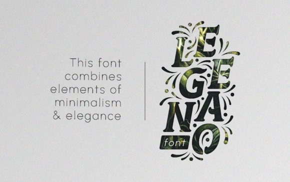 Elegano Display Font