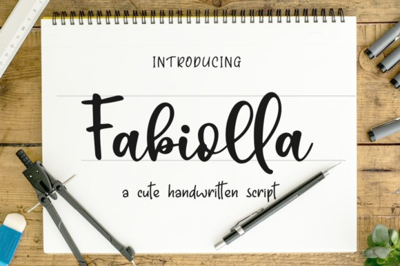 Fabiolla Script Font