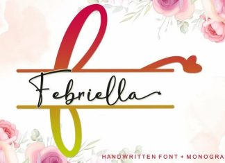 Febriella Script Font