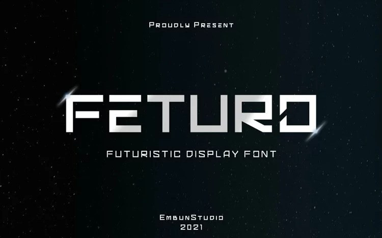 Feturo Display Font