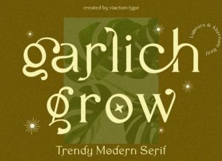Garlich Grow Serif Font
