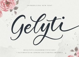 Gelyti Script Font