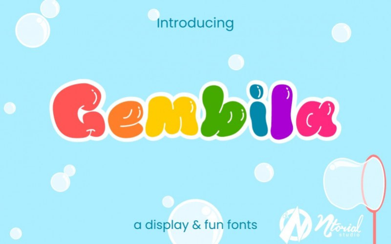 Gembila Display Font