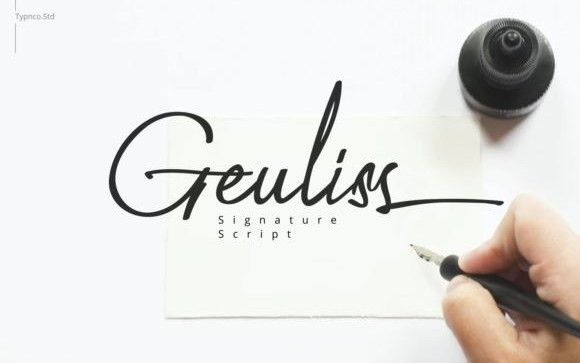 Geuliss Handwritten Font