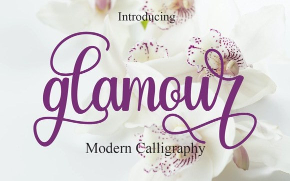 Glamour Calligraphy Font