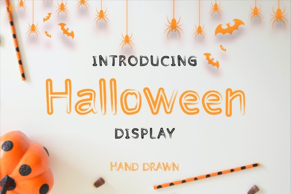 Hallowen Display Font