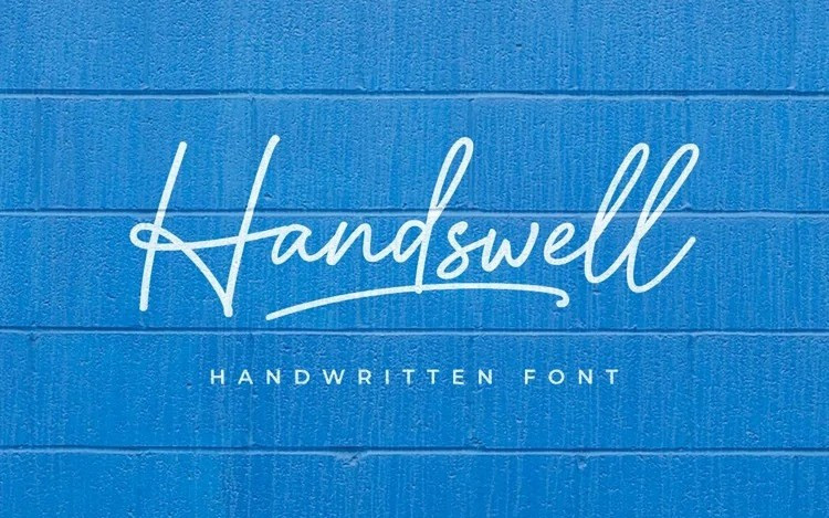 Handswell Handwritten Font