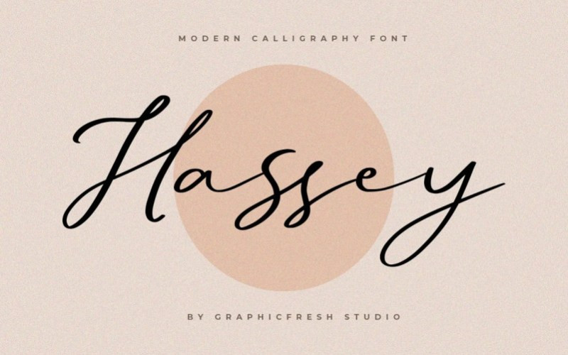 Hassey Handwritten Font